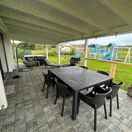 Dom Nad Morzem Z Jacuzzi 10 Osob Morze Przygod Villa Mieroszyno Kültér fotó