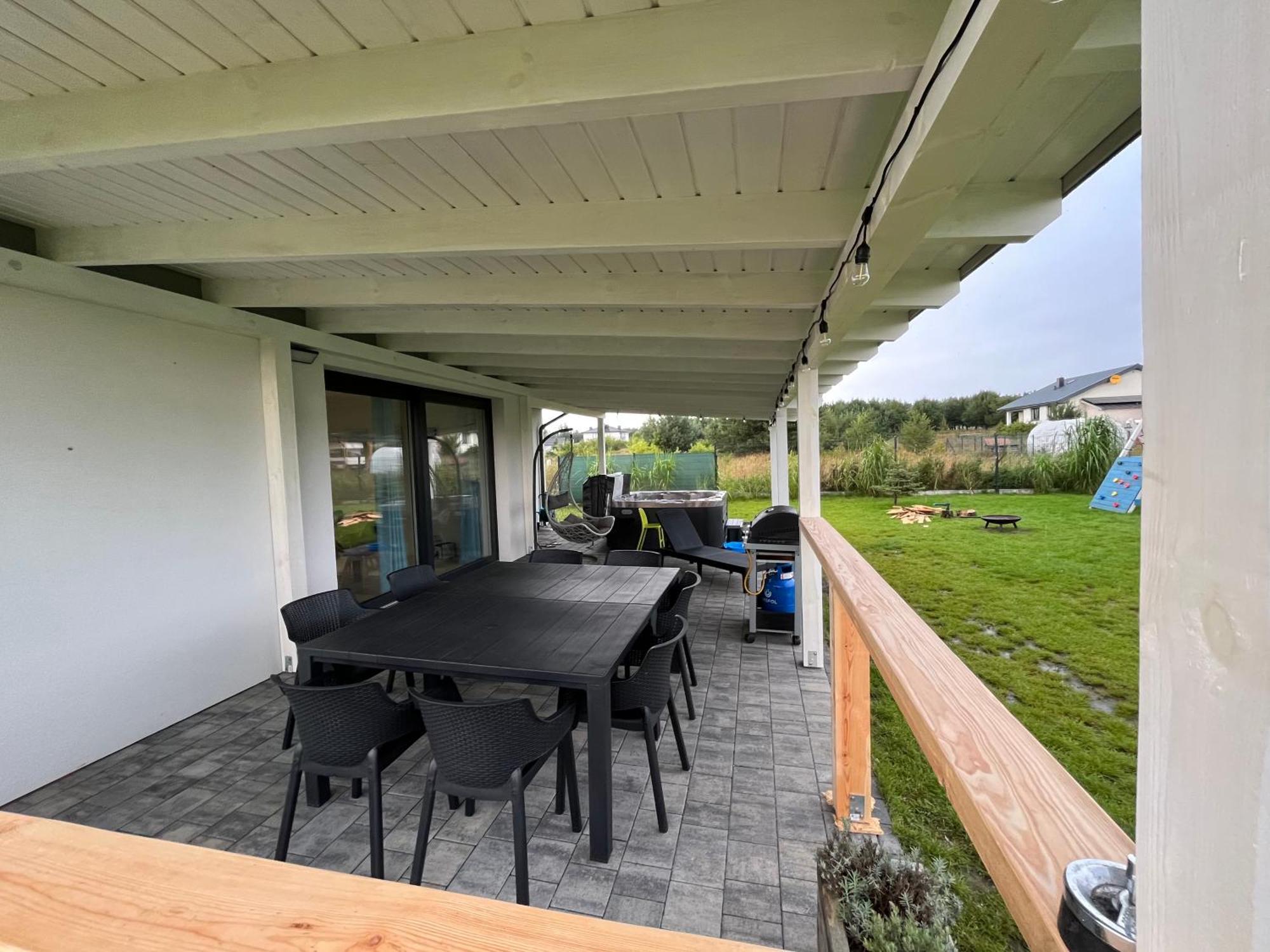 Dom Nad Morzem Z Jacuzzi 10 Osob Morze Przygod Villa Mieroszyno Kültér fotó